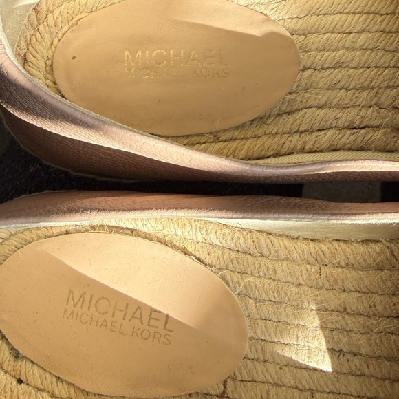 Michael Kors Two-Tone Espadrilles in Pink and Black - Picture 4 of 5